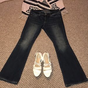 American Eagle kick boot AEO jeans